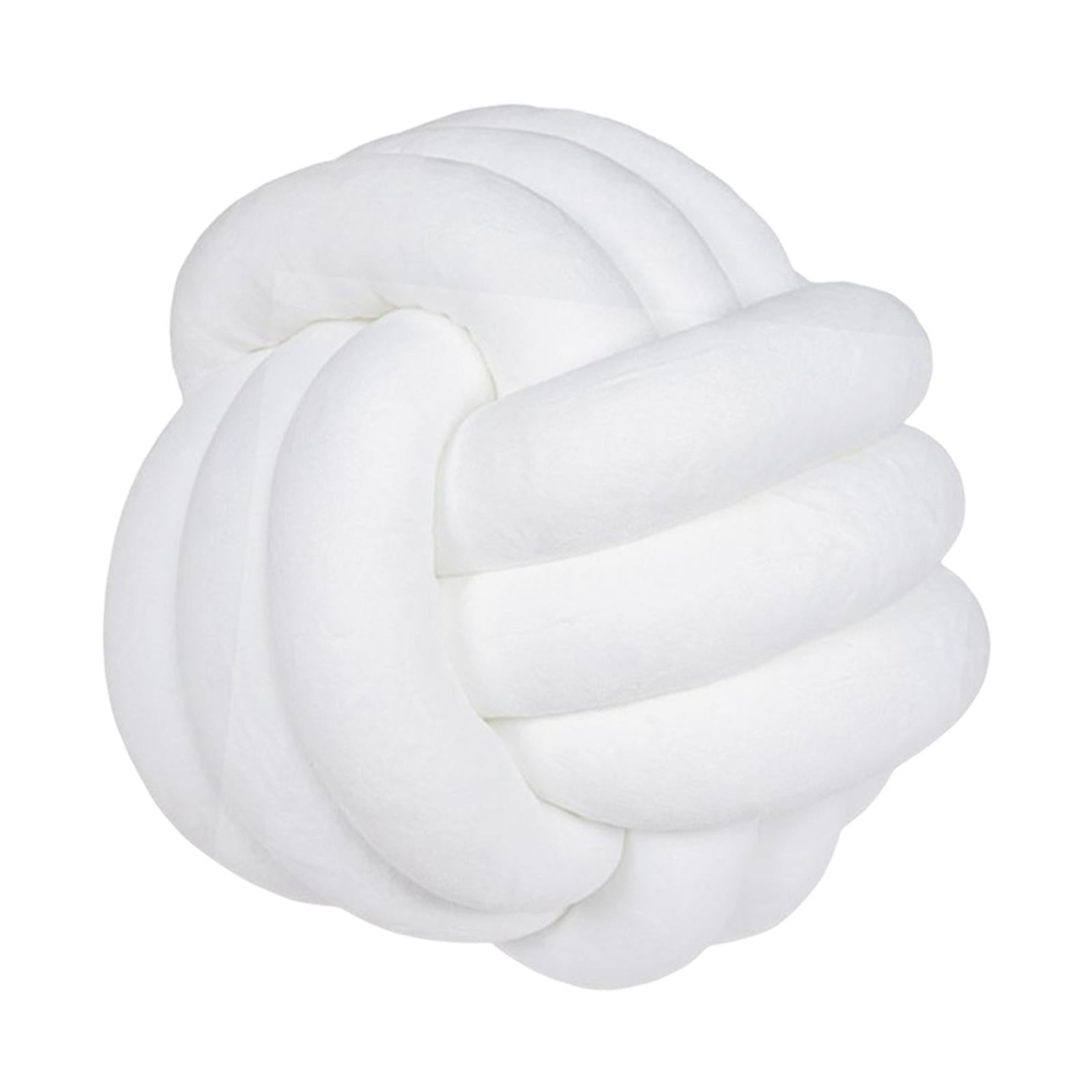 Knotted Plush Soft Knot Ball Pillow Photography Props Home Decor Cushion Soft Knot Ball Pillows Throw Knotted Pillow Handmade
