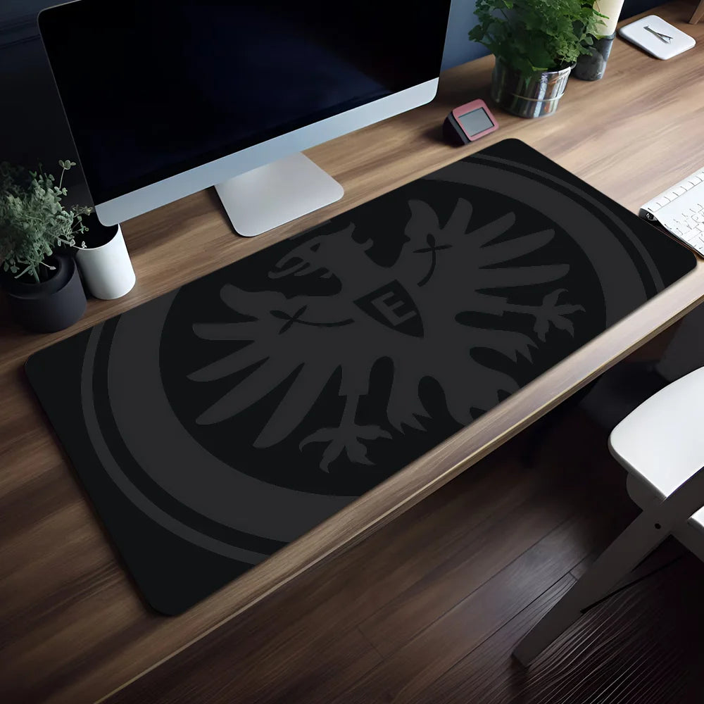 FootBall Rubber Desktop XXL Desk A-A-AG S Non-slip Gaming F-F-Frankfurt Thickened Germany E-E-Eintracht Large MousePad Office