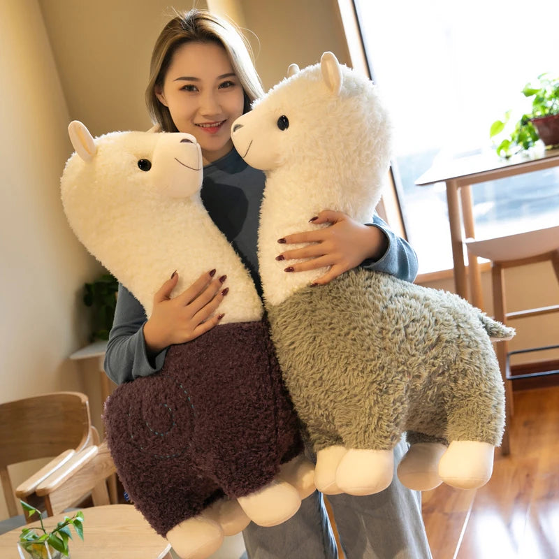 28CM Kawaii PlushAlpacasso Toys Fashion Animal Soft Stuffed Dolls Lovely Alpaca Pillows Birthday Xmas Gift for Child Girls