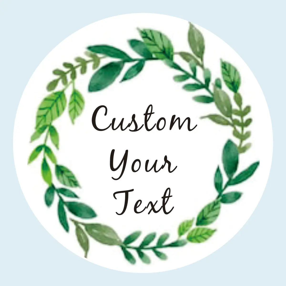 96 Pcs Personalized Round Circle Label Stickers Custom Name Date Thank You Stickers for Bridal Shower Party Favors