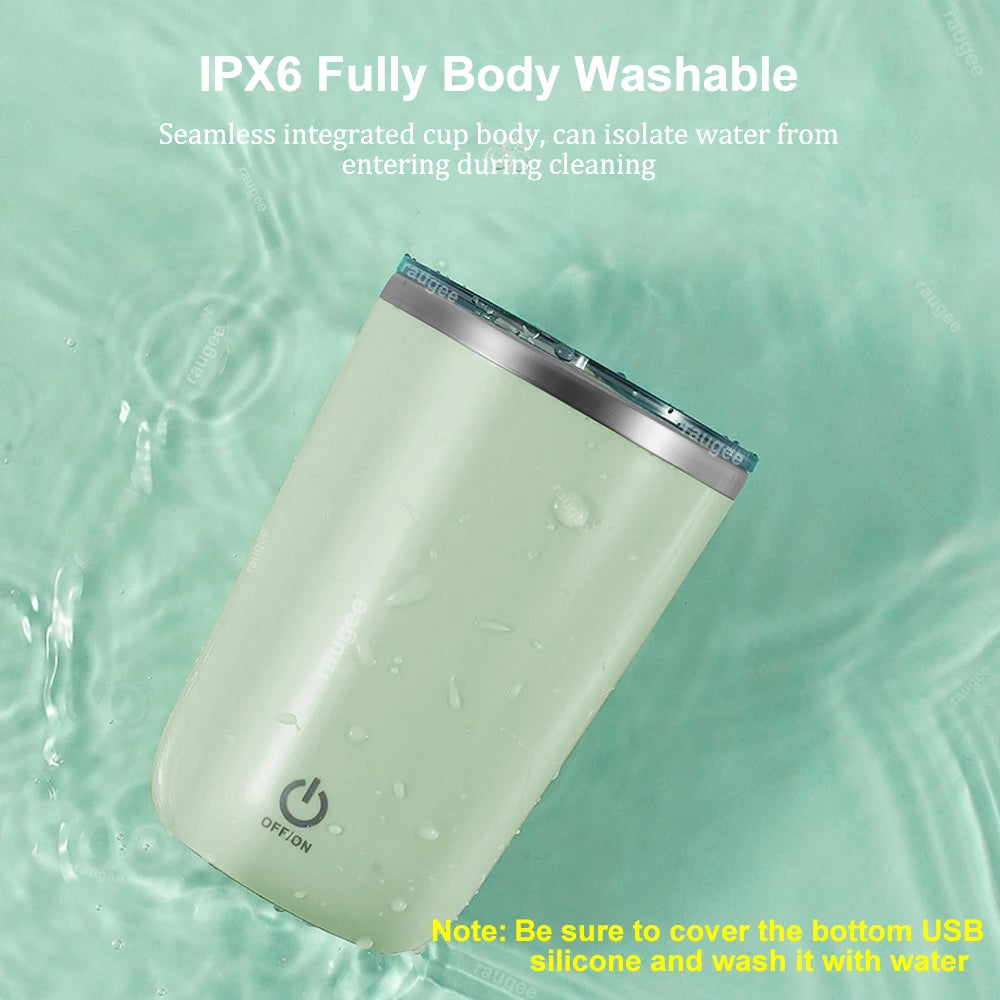 Mini Portable Blender Electric Mixer Machine Portable Blender Bottles Automatic Mixing Cup Rechargeable Electric Shaker Bottle