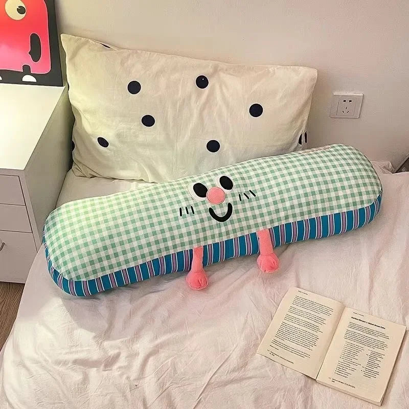 Cute Bedroom Sleep Bar Disassembly Laundry Bed Side Leg Pillow Side Sleeping Pad Boys Pillow Girls Dopamine Cushion