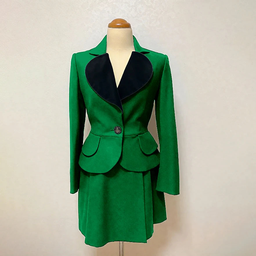 Costume 2 pièces personnalisé slim sweet