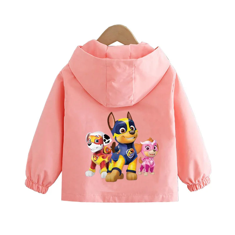 Sweat à capuche veste Manteaux Automne pat patrouille