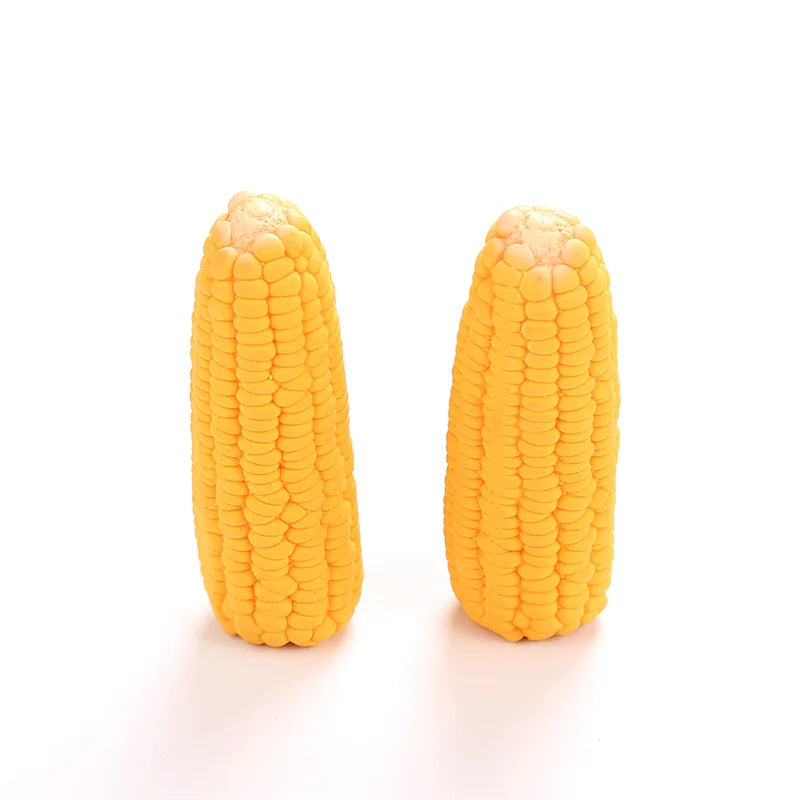 New Pet Toys Squeak Toys Latex Corn shape Puppy Dogs Toy Pet Supplies Training Playing Chewing Dog funny Toy For Small Dogs