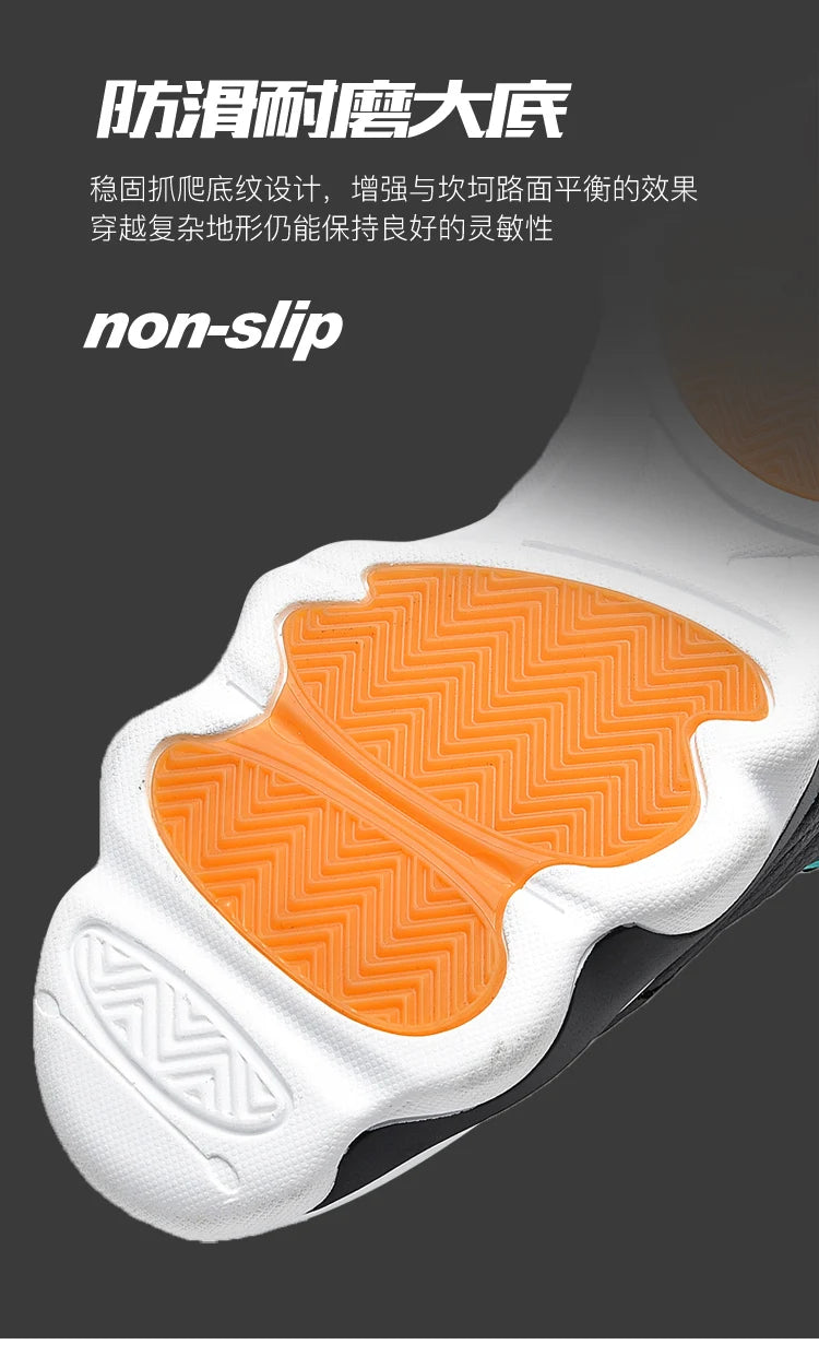 High Quality Mens Fitness Basketball Shoes Basketball Shoes Mens Sneakers Autumn High Top Anti-skid Outdoor Sneakers