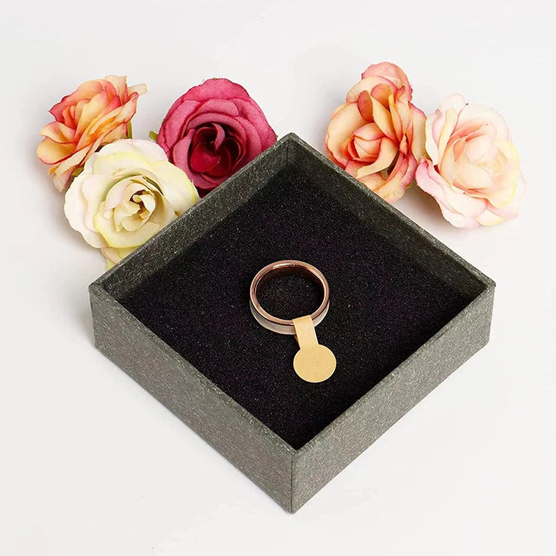 500pcs Jewelry Labels Self Adhesive Price Dumbell Tags Necklace Ring Labels Paper Jewelry Accessories DIY Display Tool