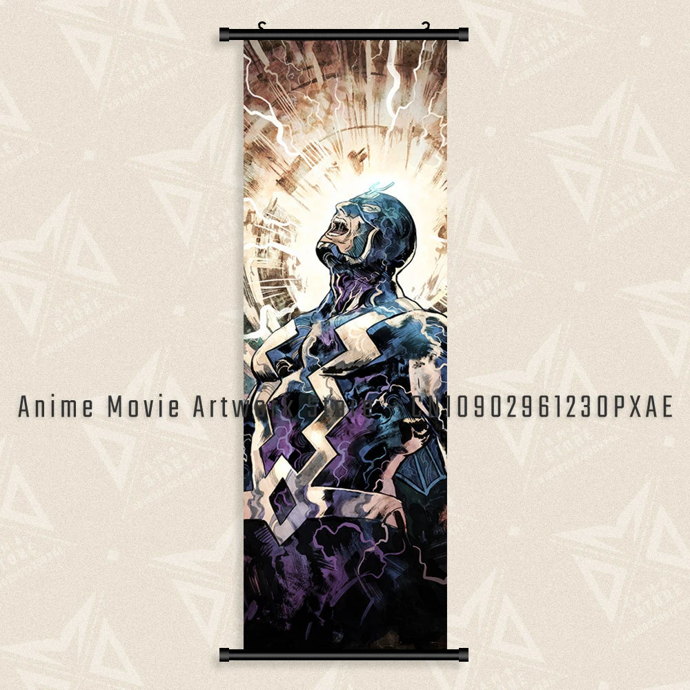 Marvel The Avengers Wall Art Scrolls Pictures Movie Characters Poster Hanging Painting Iron Man Canvas Print Home Decor Mural