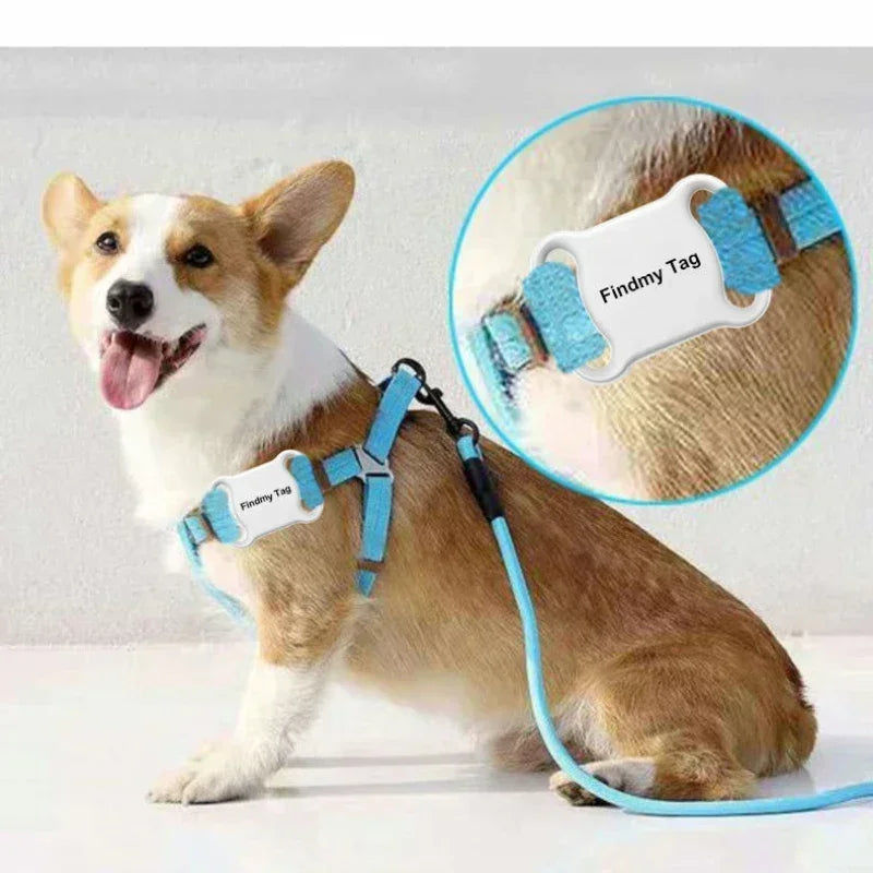 Waterproof Locator Mini GPS Tracker Blue-tooth Wireless Cat and Dog Tracker Smart Animal Finder Pet Positioning Tracker