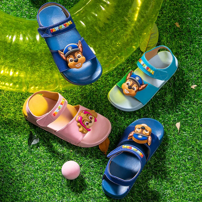 PAW PATROL Children's Sandals Outdoor Comfortable Non-slip Breathable Sandals Heel Strap Shoes for Boys And Girls