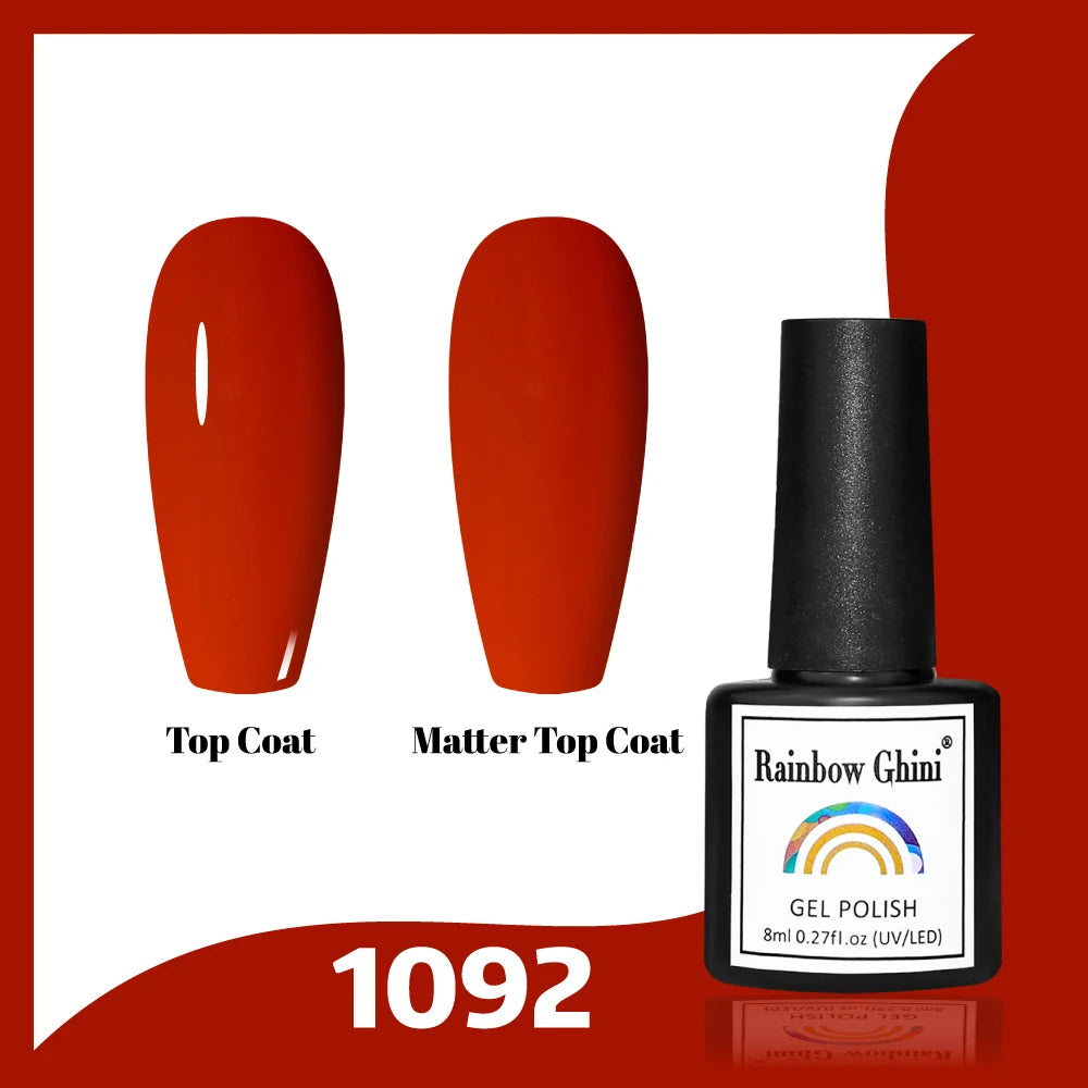 Gel Vernis à ongles semis permanents Paillettes 8Ml 150 couleurs