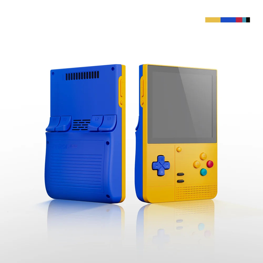 Retroid Pocket Classic Game Console 1240*1080 AMOLED 500Nits 3.92" Screen Custom 6 Keys 5000mAh Retro Handheld Game Console