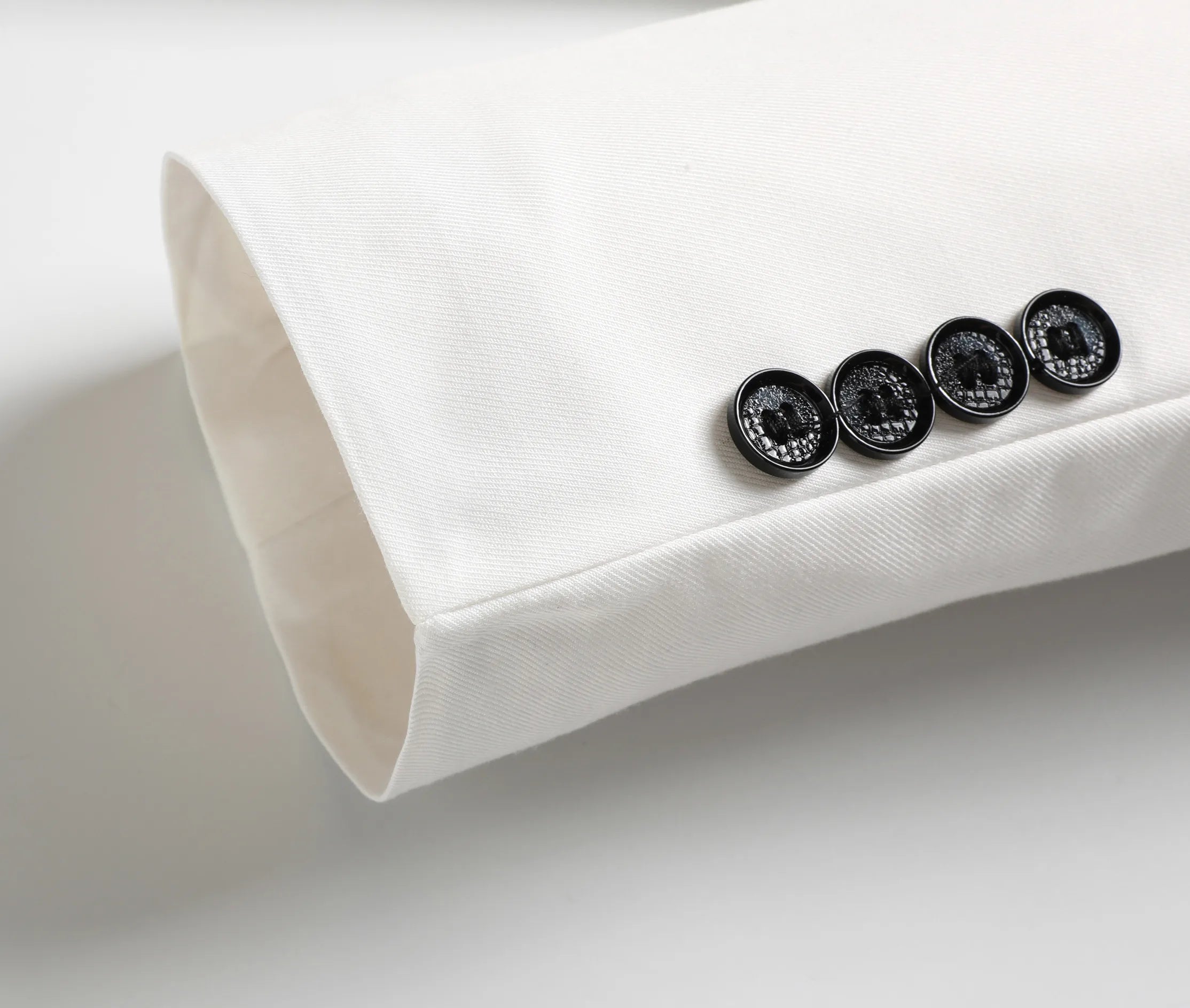 Costumes blanc 3 pièces pour hommes