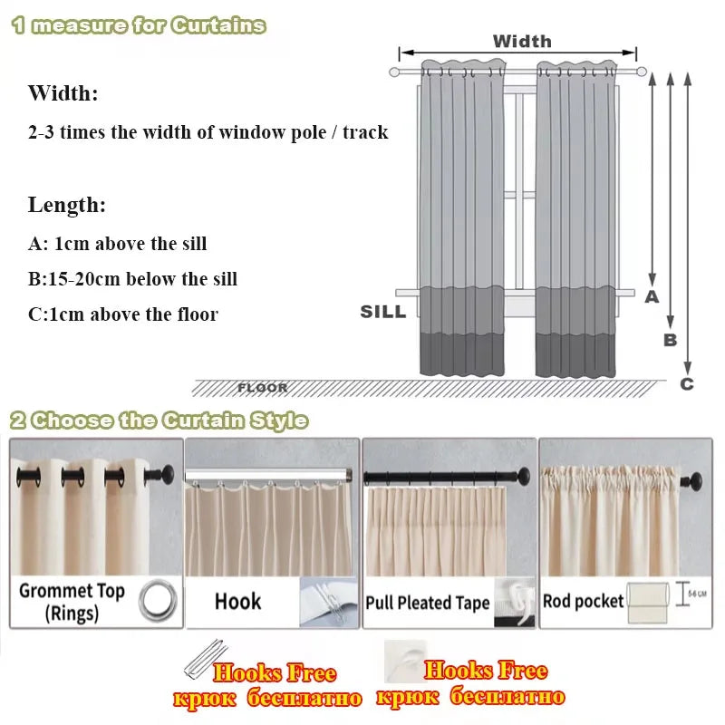Curtains for Living Room Bedroom Windows High Quality Custom Kitchen Curtains European Top 3D Embossed Stereo Jacquard Blackout