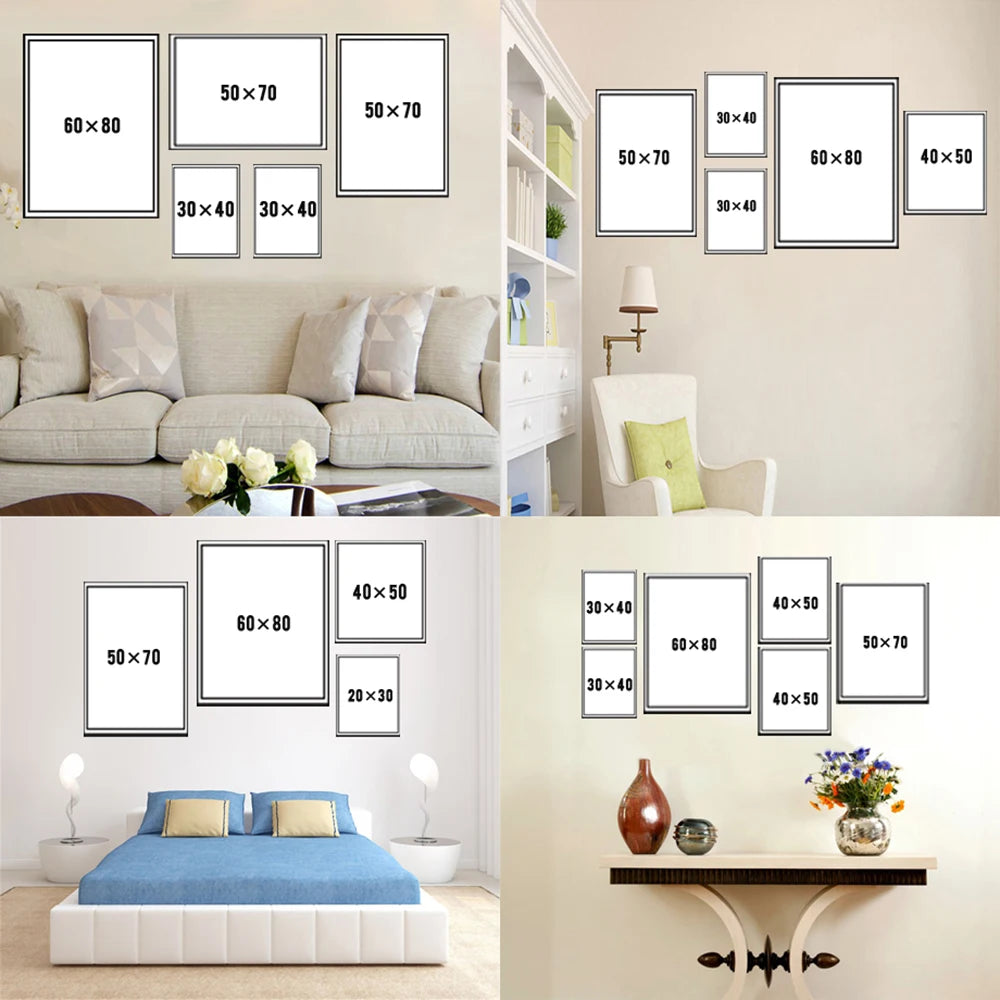 MINISO Marvel Avengers4：Endgame Movie Wall Art Posters All Ages Home Decor Room Marvel Superheroes Group Photo Canvas Painting