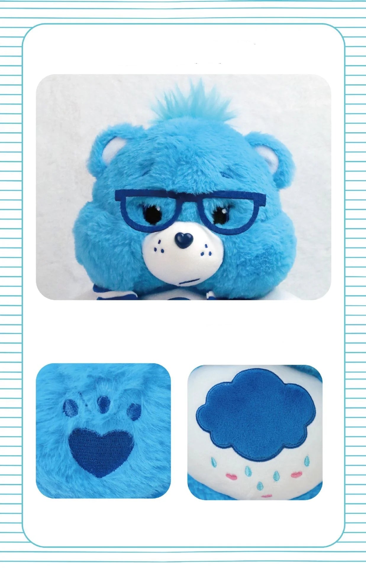 33cm Baseball Plush Toys Care Bears Cartoon Plush Toys Lovely stuffed Dolls Sleeping Bear Plush Toys Home Decoration Pillow