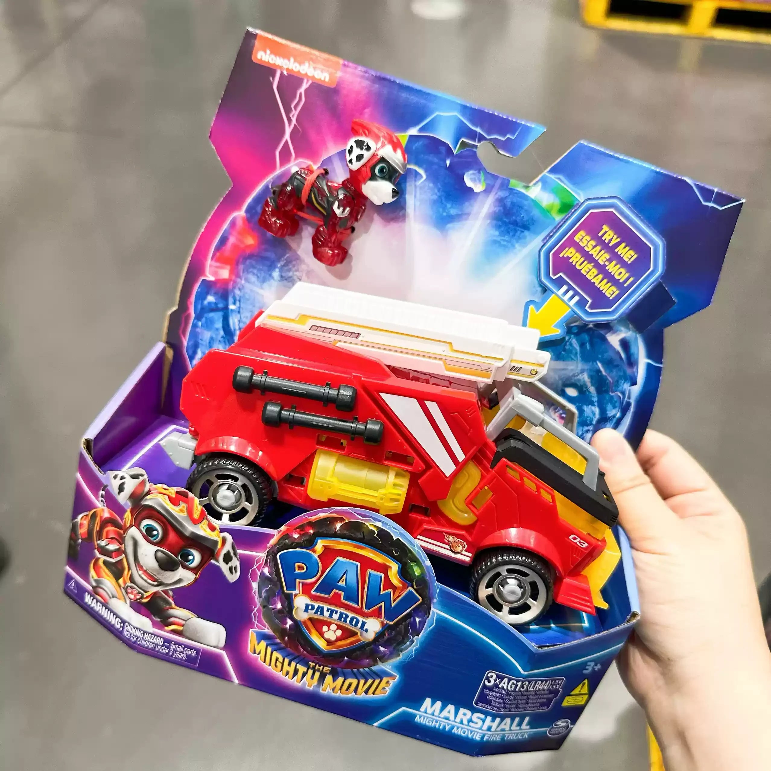 in stock Paw Patrol New Genuine Superpower Rescue Vehicle Chase Skye Marshall Deluxe Transforming Vehicle With Lights And Sounds