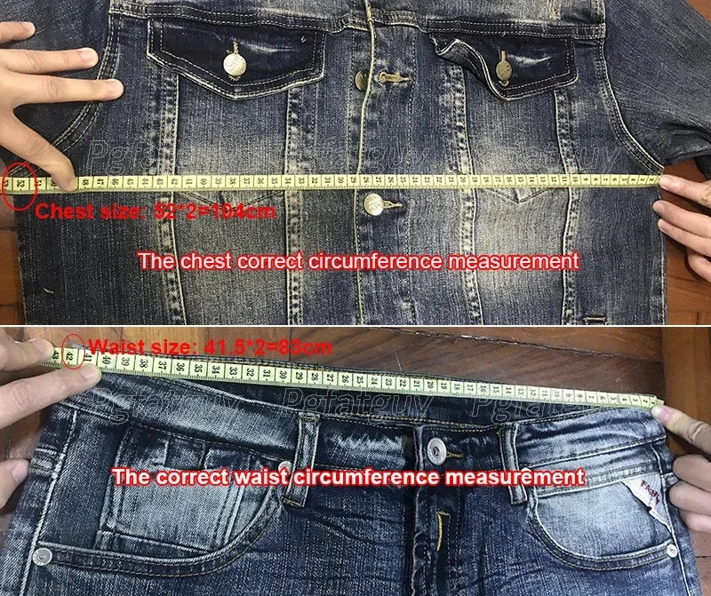 Ensemble en jeans Denim Micro-stretch Printemps/Automne