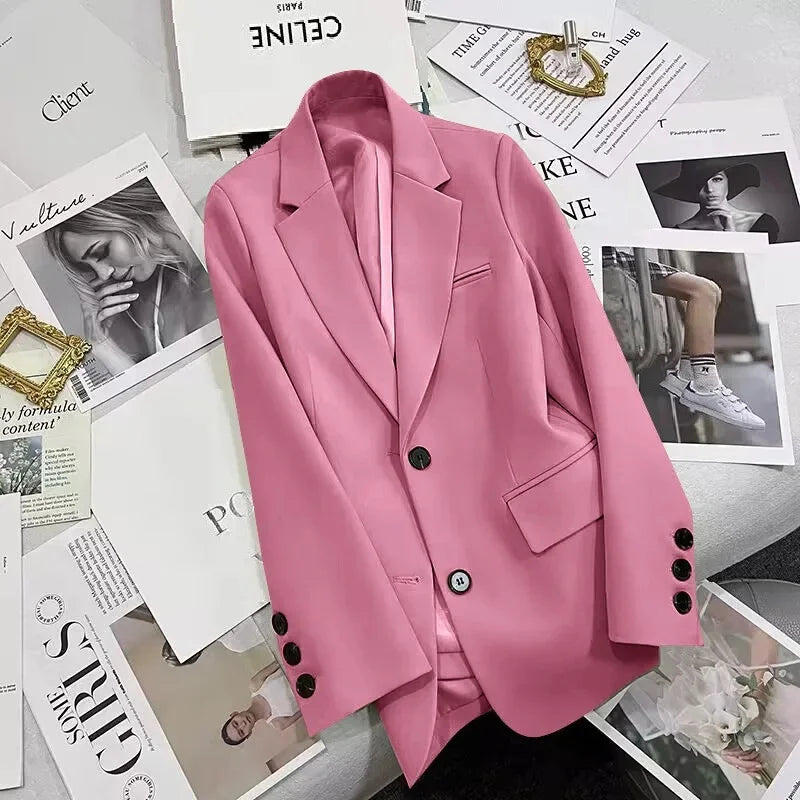 Veste a simple boutonnage slim fit élégant