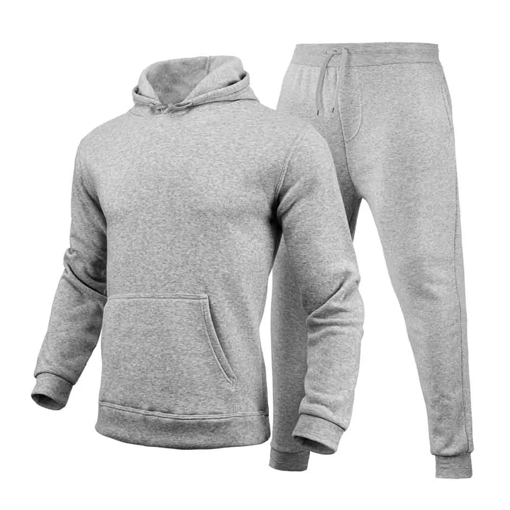 Ensemble de survêtement à capuche décontracté unisex