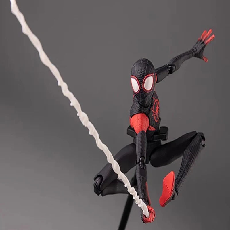 Marvel's Spider-Man Event Model Spider-Man Miles · SV · SHF· Morales Penny · Parker Anime Character Statue Toy