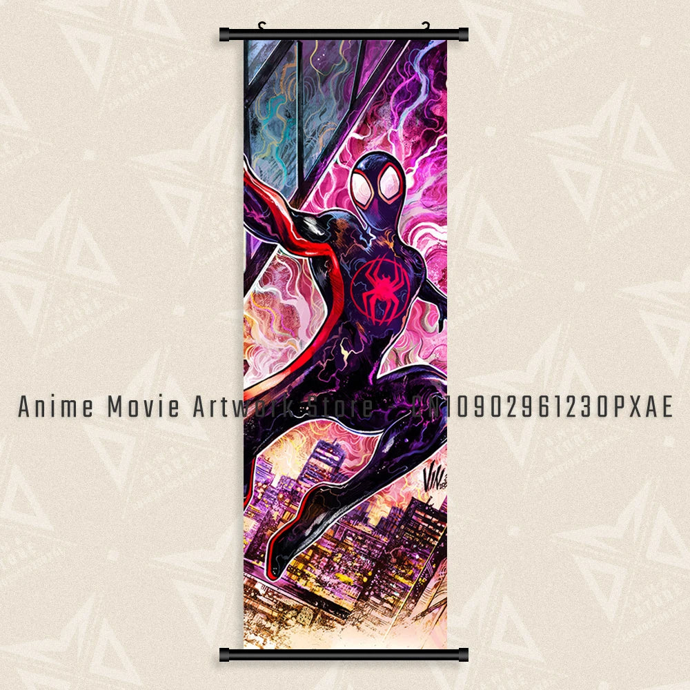 Marvel The Avengers Wall Art Scrolls Pictures Movie Characters Poster Hanging Painting Iron Man Canvas Print Home Decor Mural