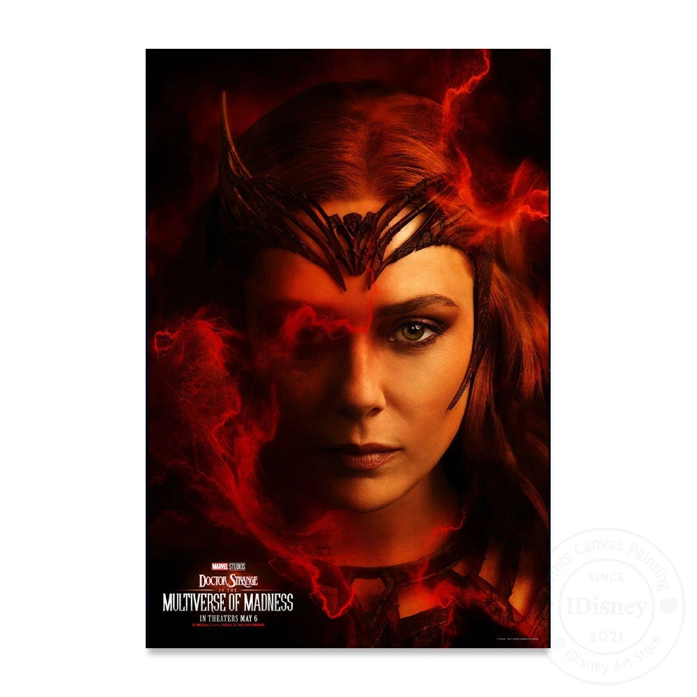 Marvel Marvel Doctor Strange In The Multiverse Of Madness New Movies Poster Films Print Canvas Paintings Room Home Decor