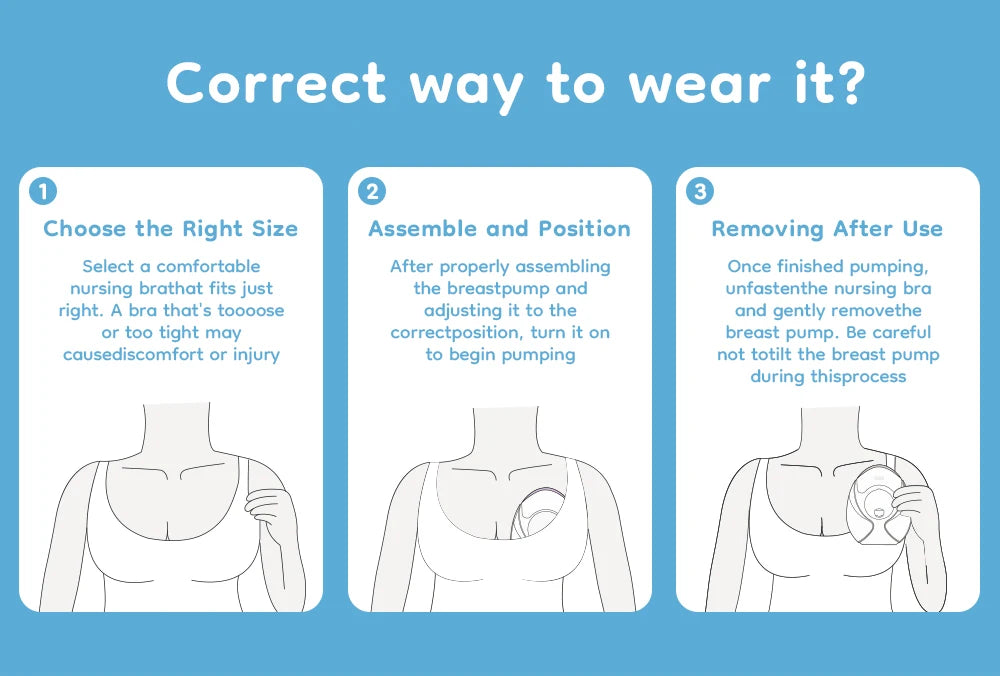 MAMIJOY 2PCS Ultra-thin Wearable Electric Breast Pump Ultra-light Low Noise 3Modes 12 Suction Levels With 18/21/24mm Flange EB51