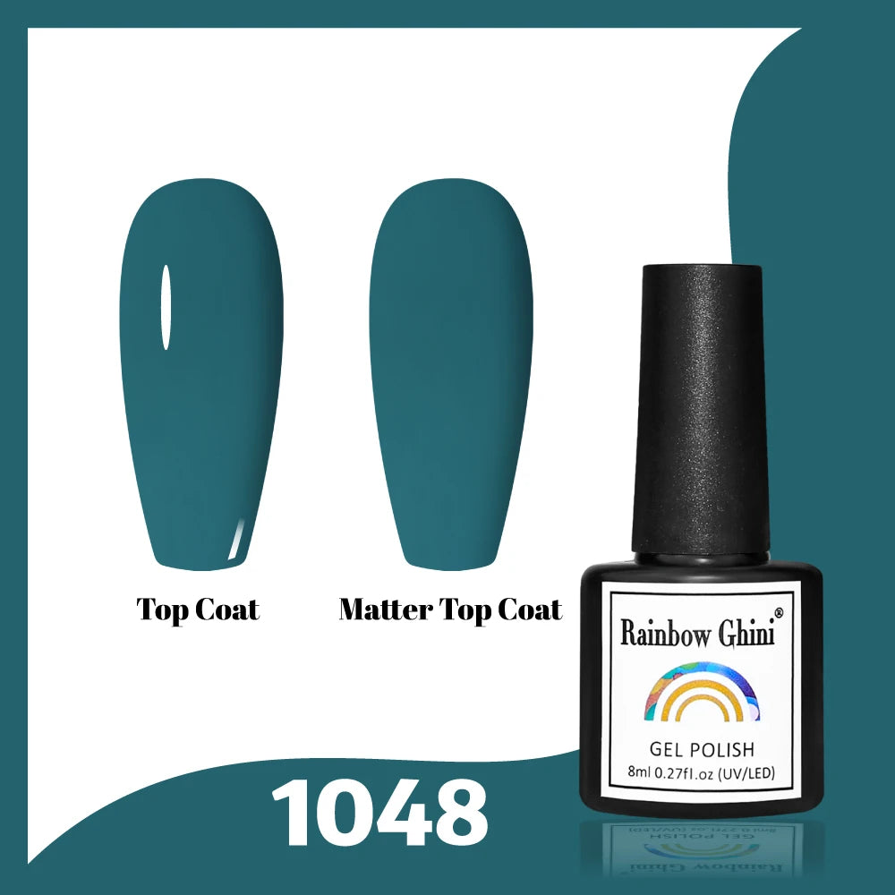 Gel Vernis à ongles semis permanents Paillettes 8Ml 150 couleurs