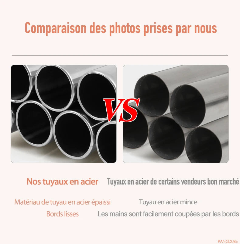 PANGDUBE Baby Playground Playpen for Baby and Toddlers Thicken Steel Pipes & Cloth Baby Fence Play Park Baby Activity Fence