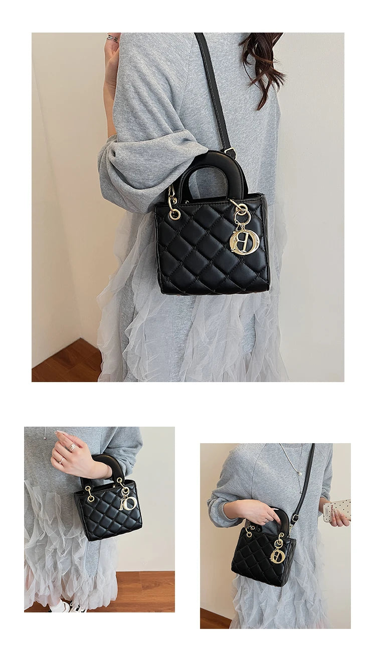 Premium Classic Elegant Leather Messenger Bag for Women By Famous Designer, Ladies Handbags Shoulder Bag Popular