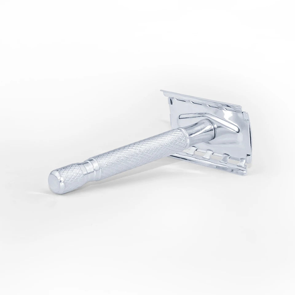 Rasoir de sécurité en acier inoxydable pour hommes