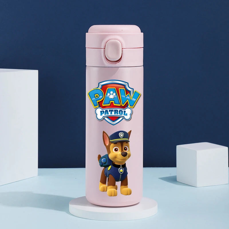 PAW Patrol 420 ML Thermos Mug Anime Kawaii Cartoon 304 Stainless Steel Portable Water Cup Travel Water Bottle Cups Kids Gifts