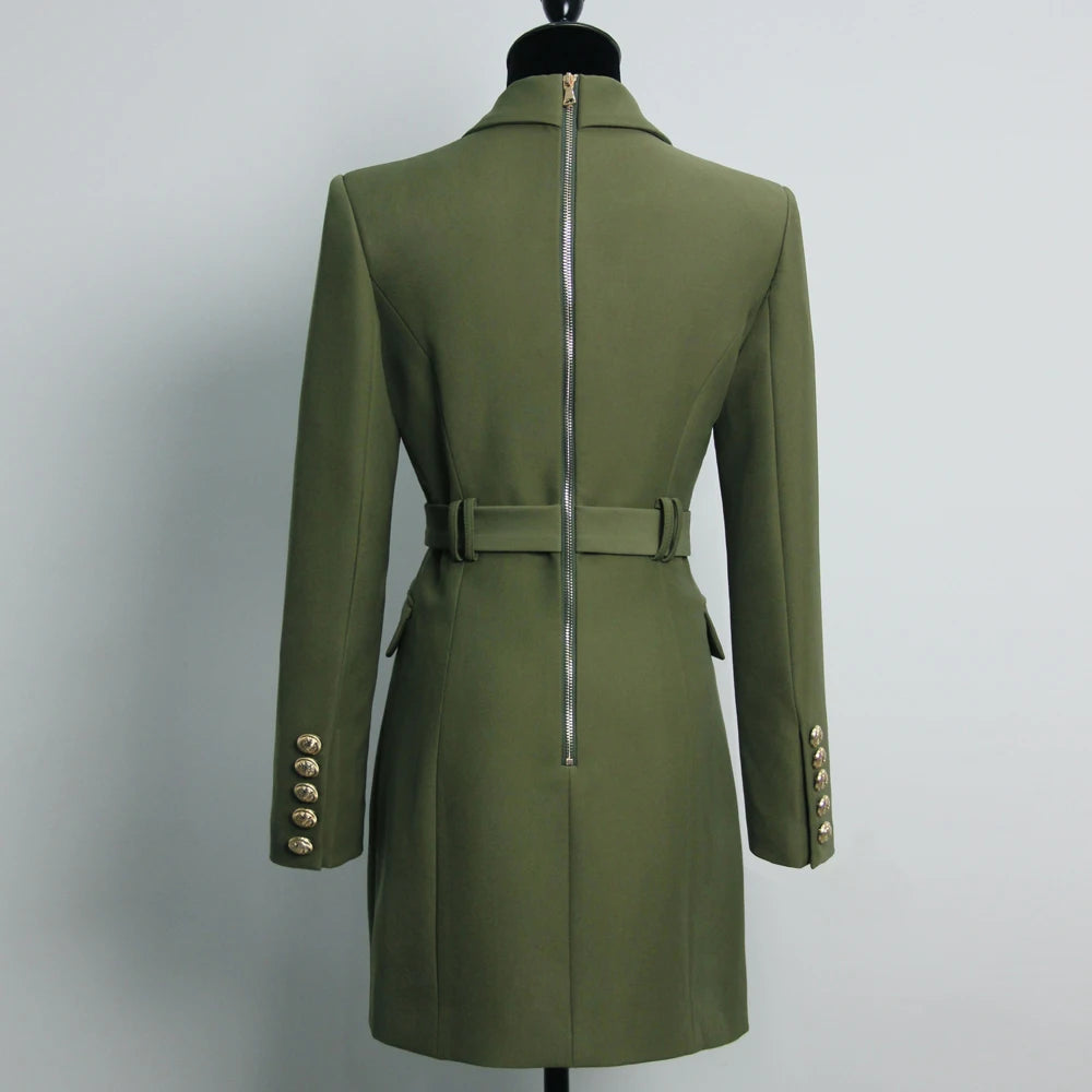 Suit Skirt Spring And Autumn New Temperament Ladies High-quality Waist And High Goddess Professional Suit Dress Jacket Female