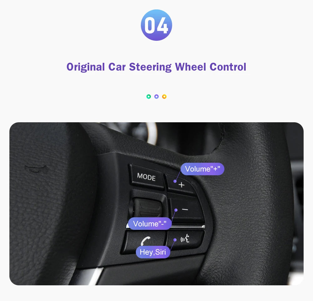 Road Top Wireless CarPlay for BMW X3 F25 G01 X4 F26 CIC,NBT,EVO System 2011-2020, with Android Mirror Link AirPlay Carplay Kits