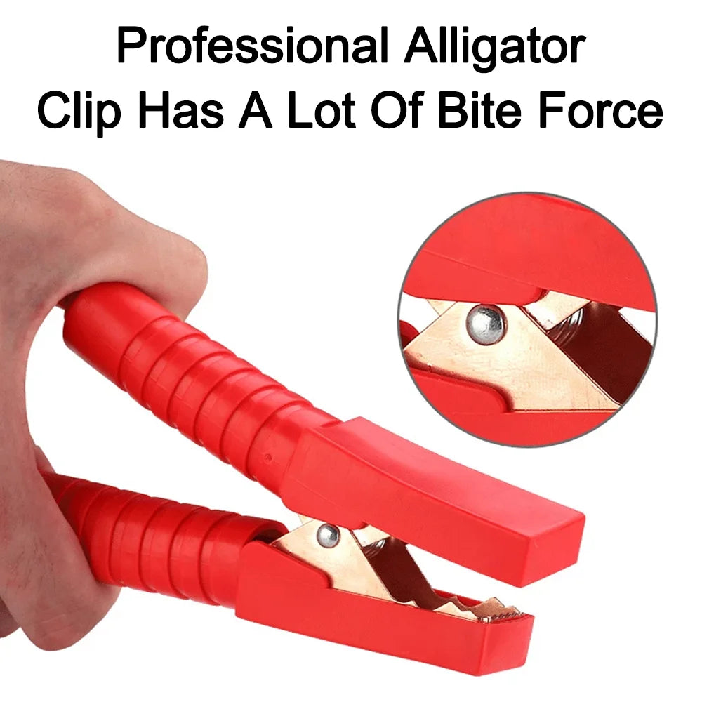 4/4.5/6M 2000/3000AMP Car Emergency Power Start Cables Power Relay Alligator Clamp Ignition Battery Jump Cable