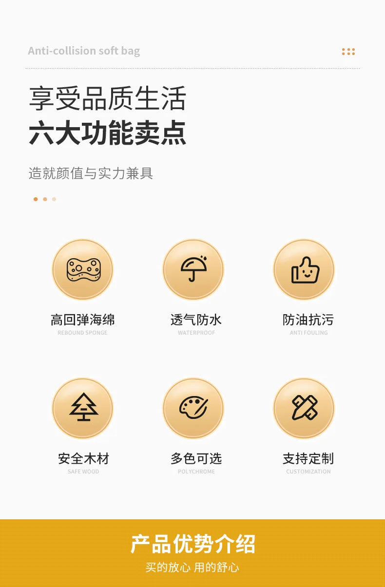 Têtes de lit de chambre à coucher, sac souple en lin, hôtel, club-house, fond mural, sac souple, coussin Tatami, meubles de maison auto-adhésifs