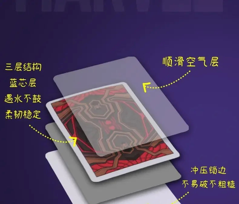 Marvel  Iron Man Spiderman Captain America Black Panther Darken Thor new high-looking and cool playing cards for men and women