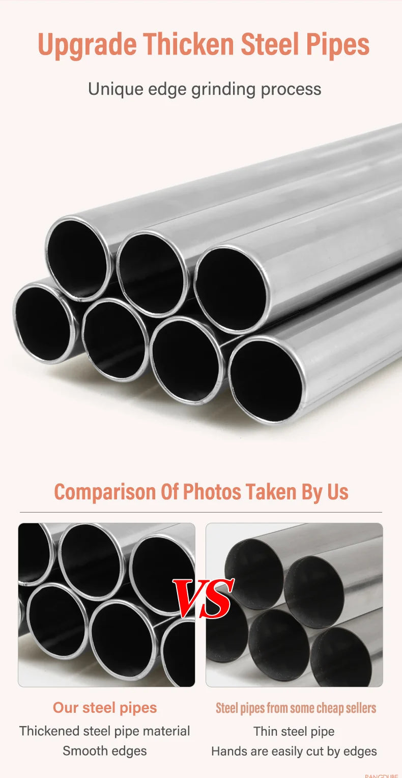 PANGDUBE Baby Playground Playpen for Baby and Toddlers Thicken Steel Pipes & Cloth Baby Fence Play Park Baby Activity Fence