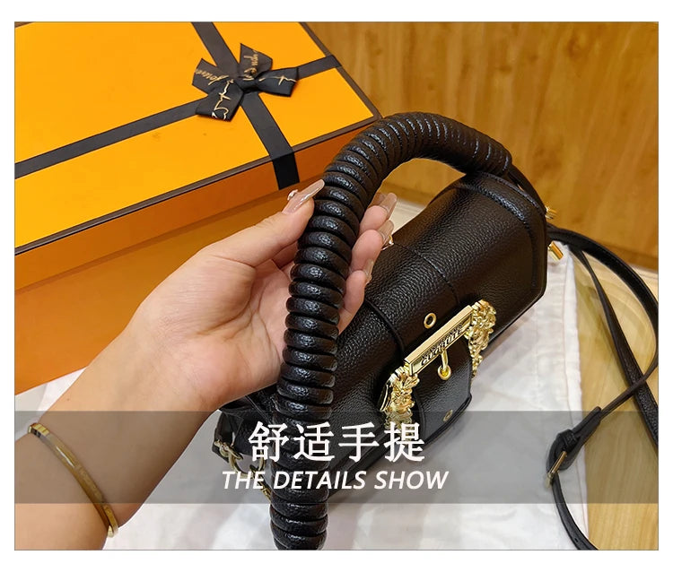 Premium Designer Women's Messenger Bag - Genuine Leather Tote Handbag For Daily Use & Special Occasions