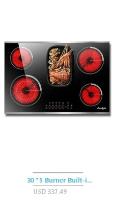 13Lbs Electric Commercial Deep Fryer Timer Drain Stainless Steel 6L Countertop Fryer Adjustable Temperature Oil Recycling