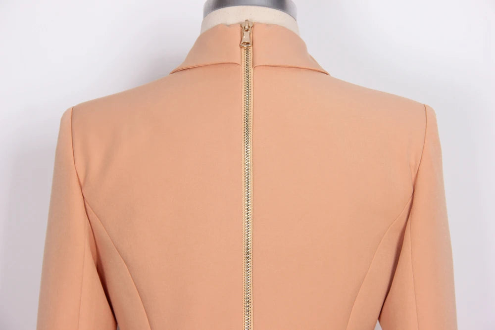 Suit Skirt Spring And Autumn New Temperament Ladies High-quality Waist And High Goddess Professional Suit Dress Jacket Female