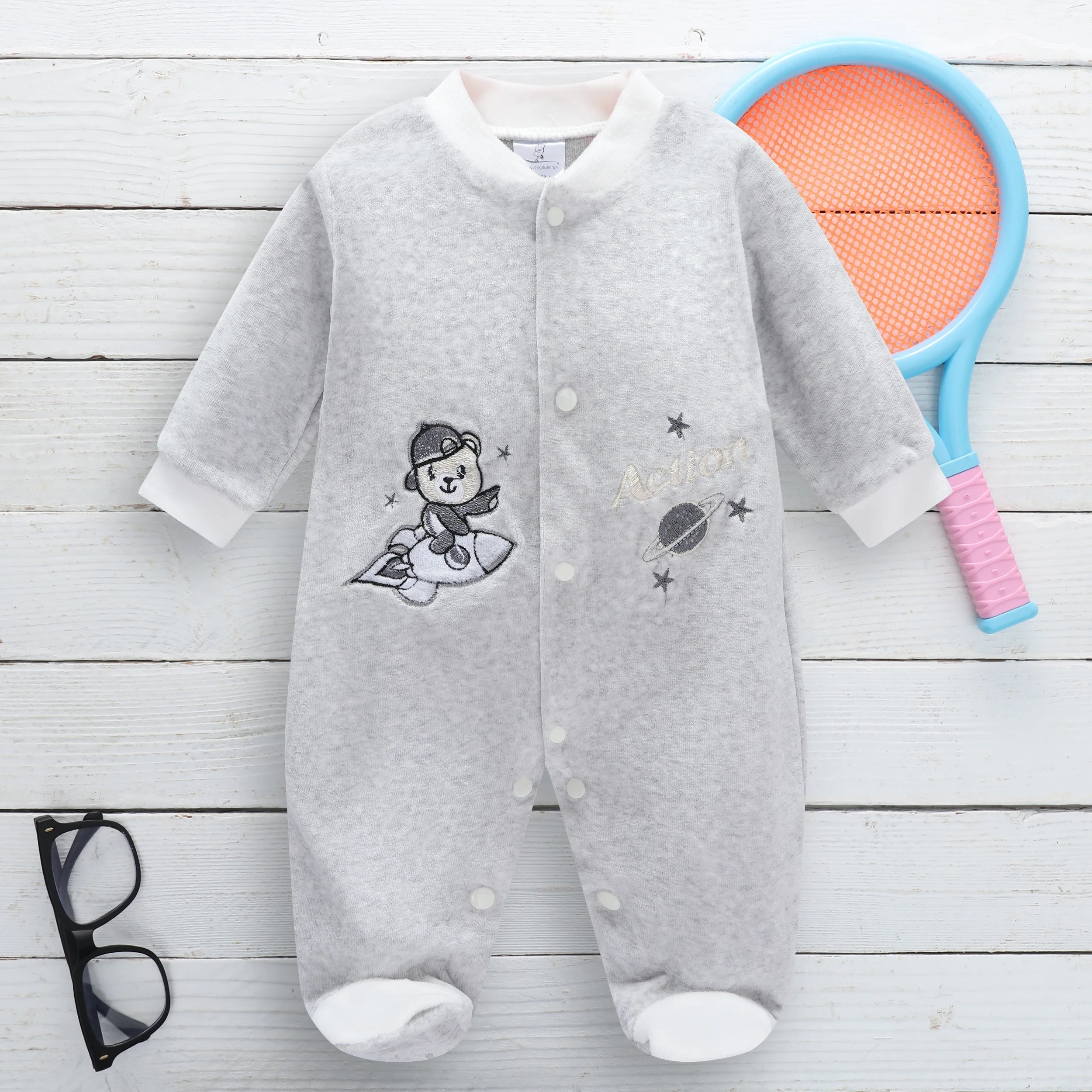 Baby Girl Clothes For Baby Clothes 0 To 12 Months Boys Clothing Newborn Baby Things Bodysuits One-pieces Cartoon Fleece Pajamas