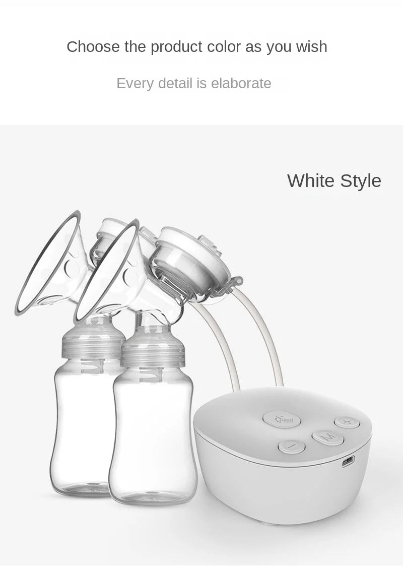 New Portable Electric Breast Pump Silent  Hands-Free Newborn Comfort Milk Extractor Automatic Milker BPA Free Breastfeeding