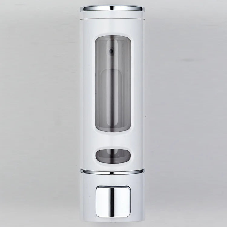 Lamgool Single/double Soap Dispenser Wall-Mount Shower Bath Shampoo Dispenser Liquid Soap Container Bathroom Accessories