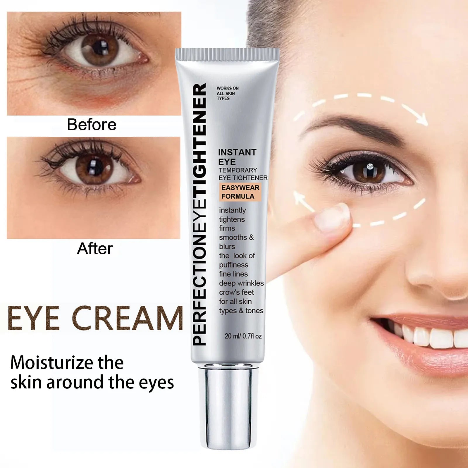 Eye Cream Removes Dark Circles Tightens The Eyes Lifting Firming And Removing Eye Bags Make Your Eyes More Lively