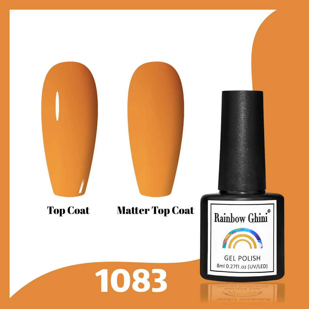 Gel Vernis à ongles semis permanents Paillettes 8Ml 150 couleurs