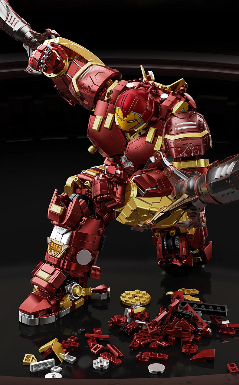 Superheroes MOC Building Blocks 2600+Pcs Marvel Iron Man Bricks Set Room Ornament DIY Toys Christmas Gifts for Kids Boys Adult