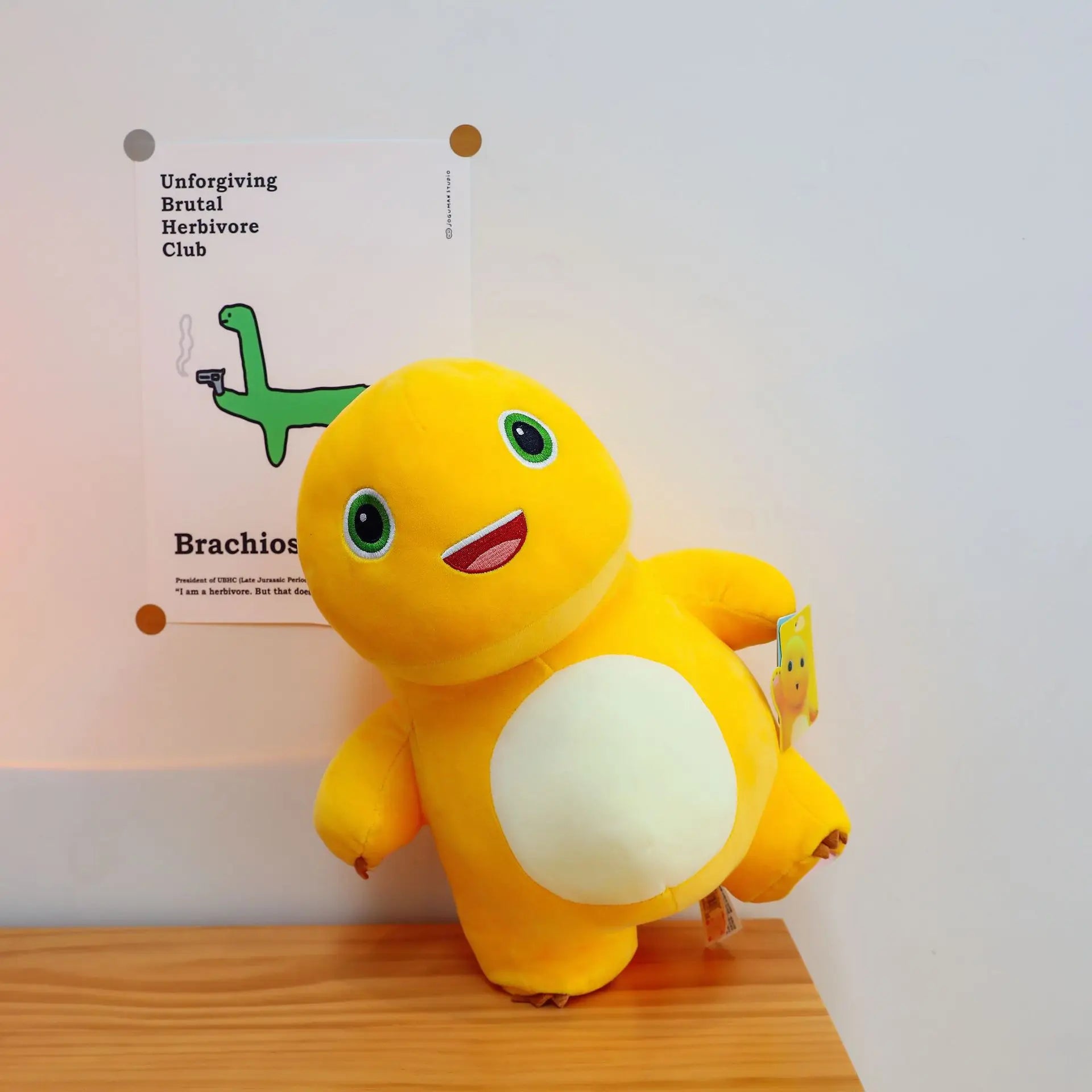 Kawaii Anime Cartoon Little Milk Dragon Doll Cute Dinosaur Stuffed Plush Toy Cute Doll Giving Girls Sleeping Pillow Gift