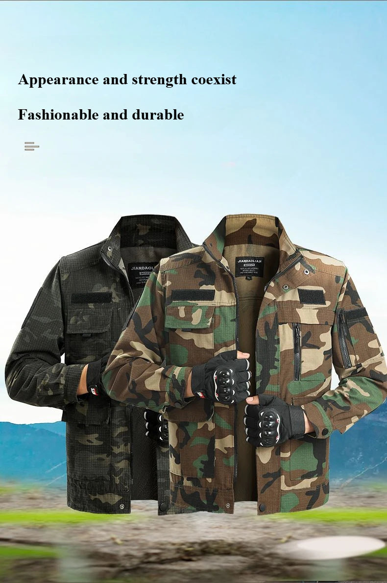 Ensemble de Travail Extérieur uniforme respirant  Camouflage Printemps